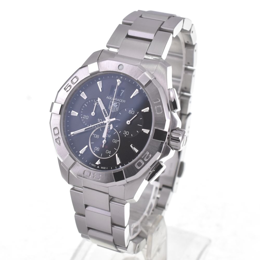 タグホイヤー TAG HEUER CAY1110-0 アクアレーサー クロノグラフ デイト クォーツ メンズ Q 141129