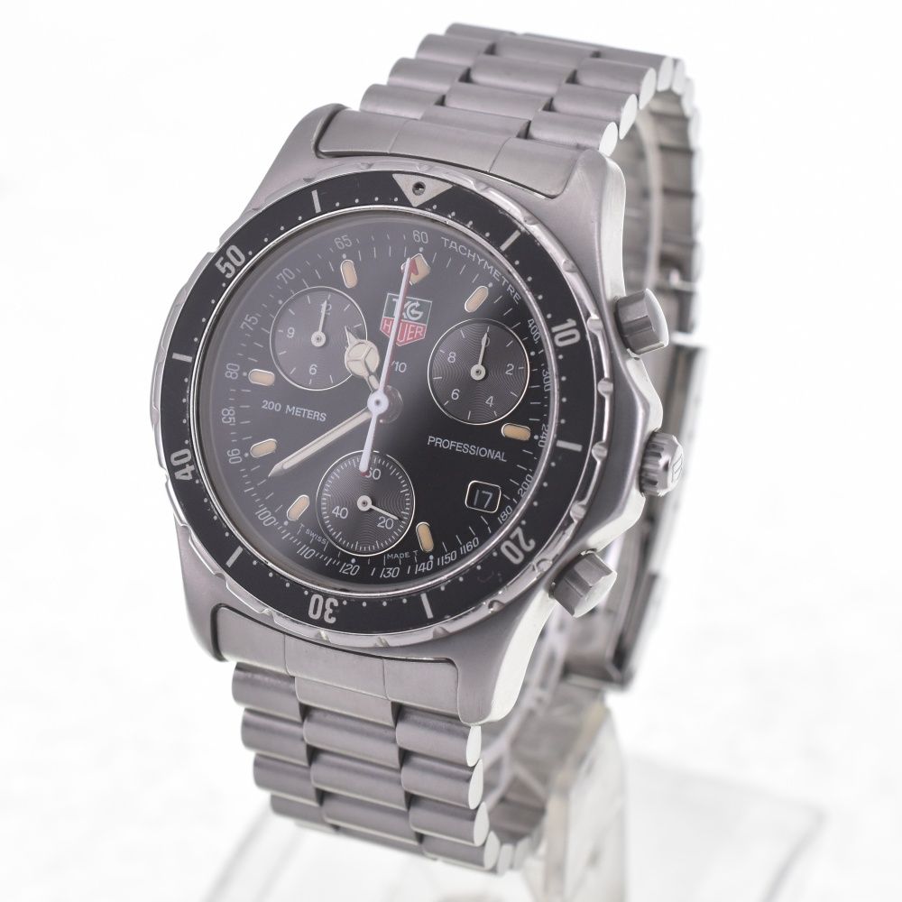 タグホイヤー TAG HEUER 570.206 2000シリーズ プロフェッショナル クロノグラフ デイト クォーツ メンズ Q 141132
