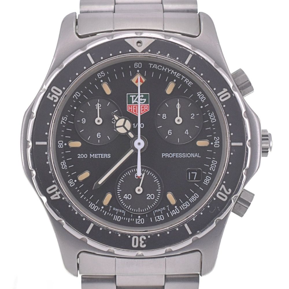 タグホイヤー TAG HEUER 570.206 2000シリーズ プロフェッショナル クロノグラフ デイト クォーツ メンズ Q 141132