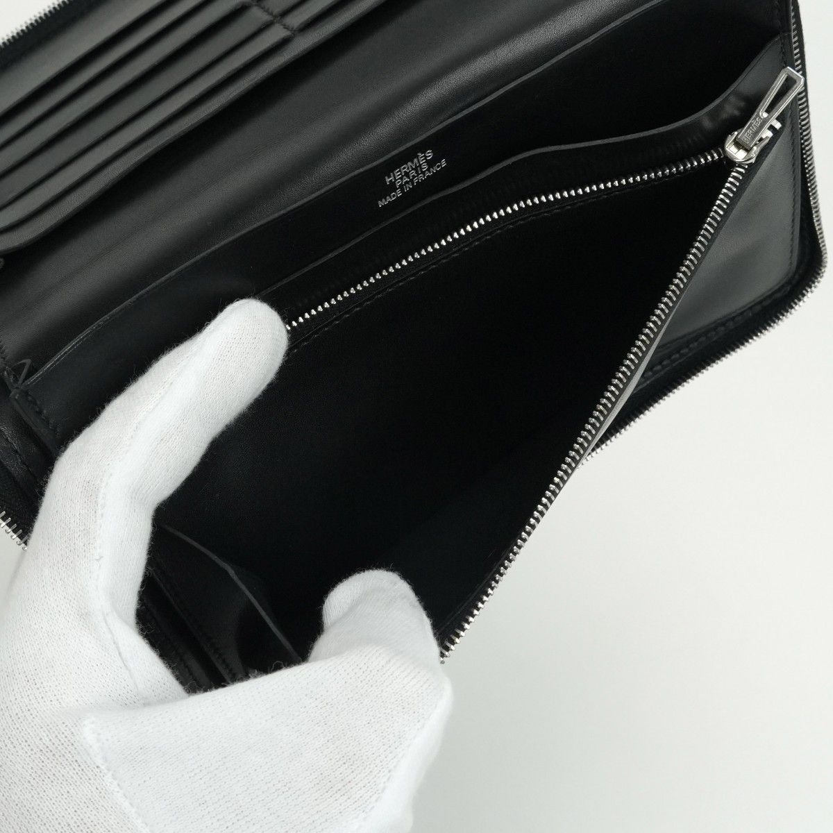 ロングウォレット ボックスカーフ