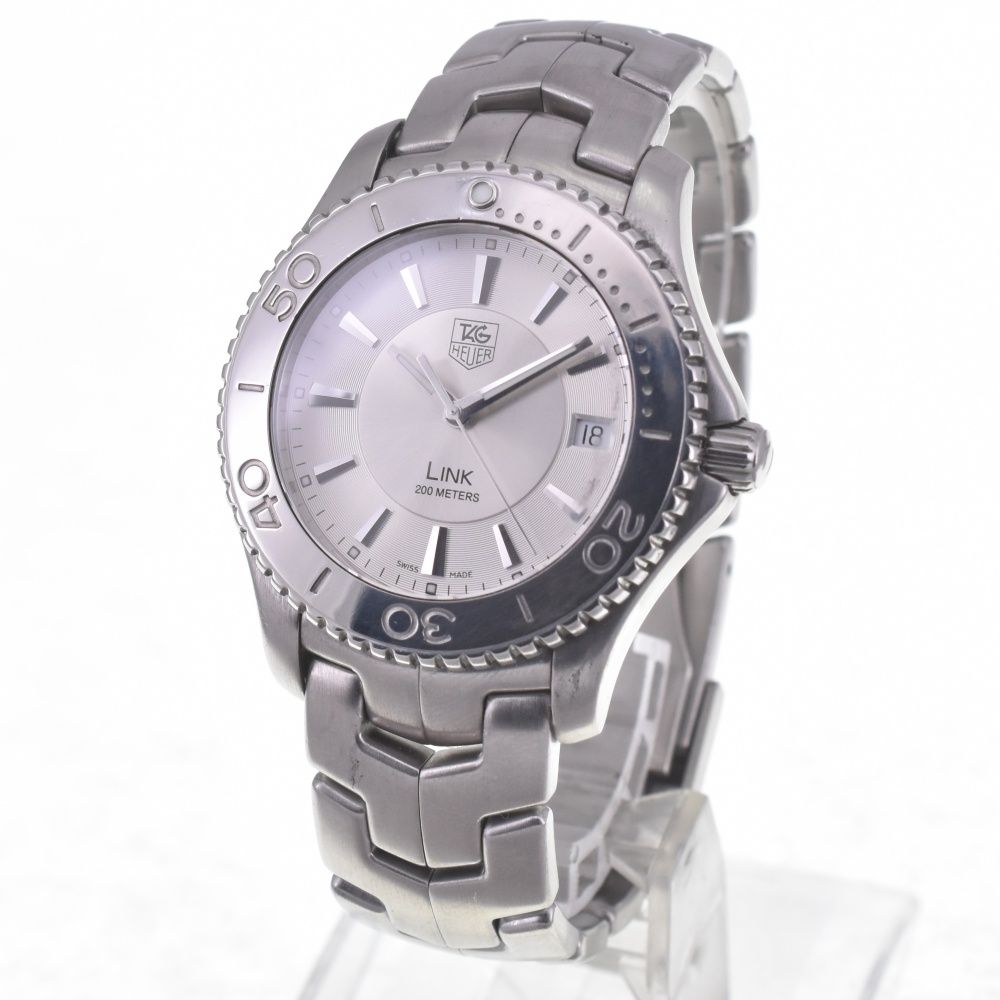 タグホイヤー TAG HEUER WJ 1111 BA 0570 リンク デイト クォーツ メンズ Q 141089