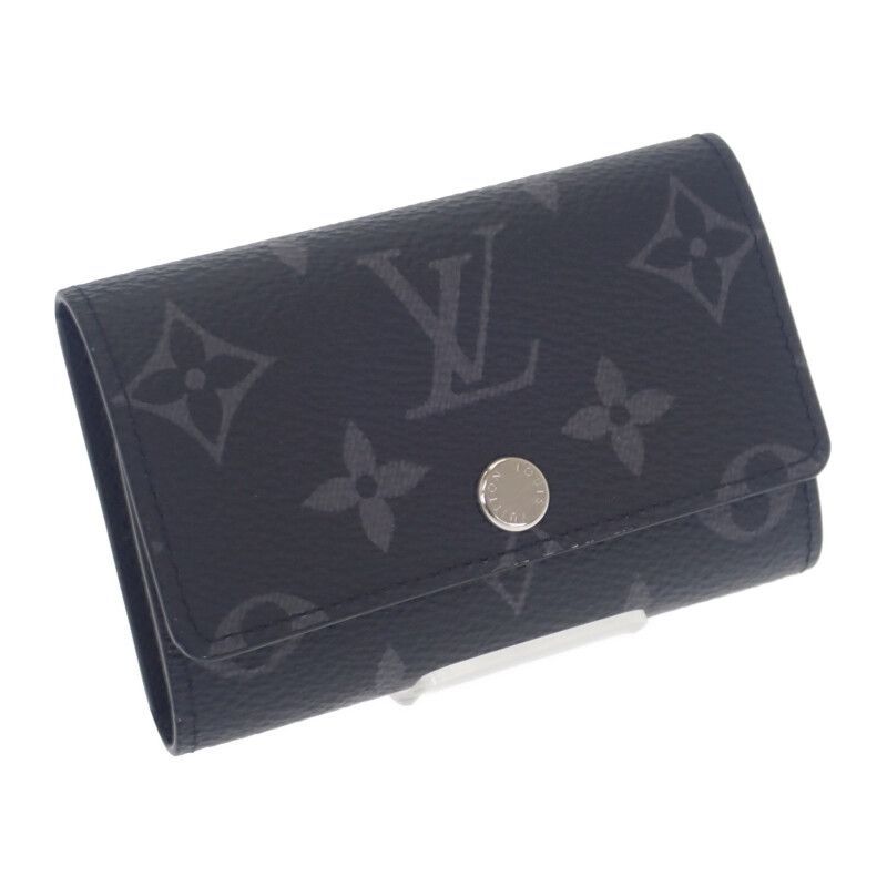 LOUIS VUITTON ミュルティクレ 6 M 82603 キーケース モノグラムエクリプス ブラック メンズ レディース 小物