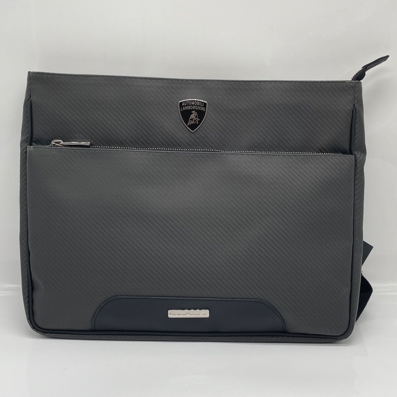 BN6790 ランボルギーニ ショルダーバッグ テクノモンスター社製 グレー