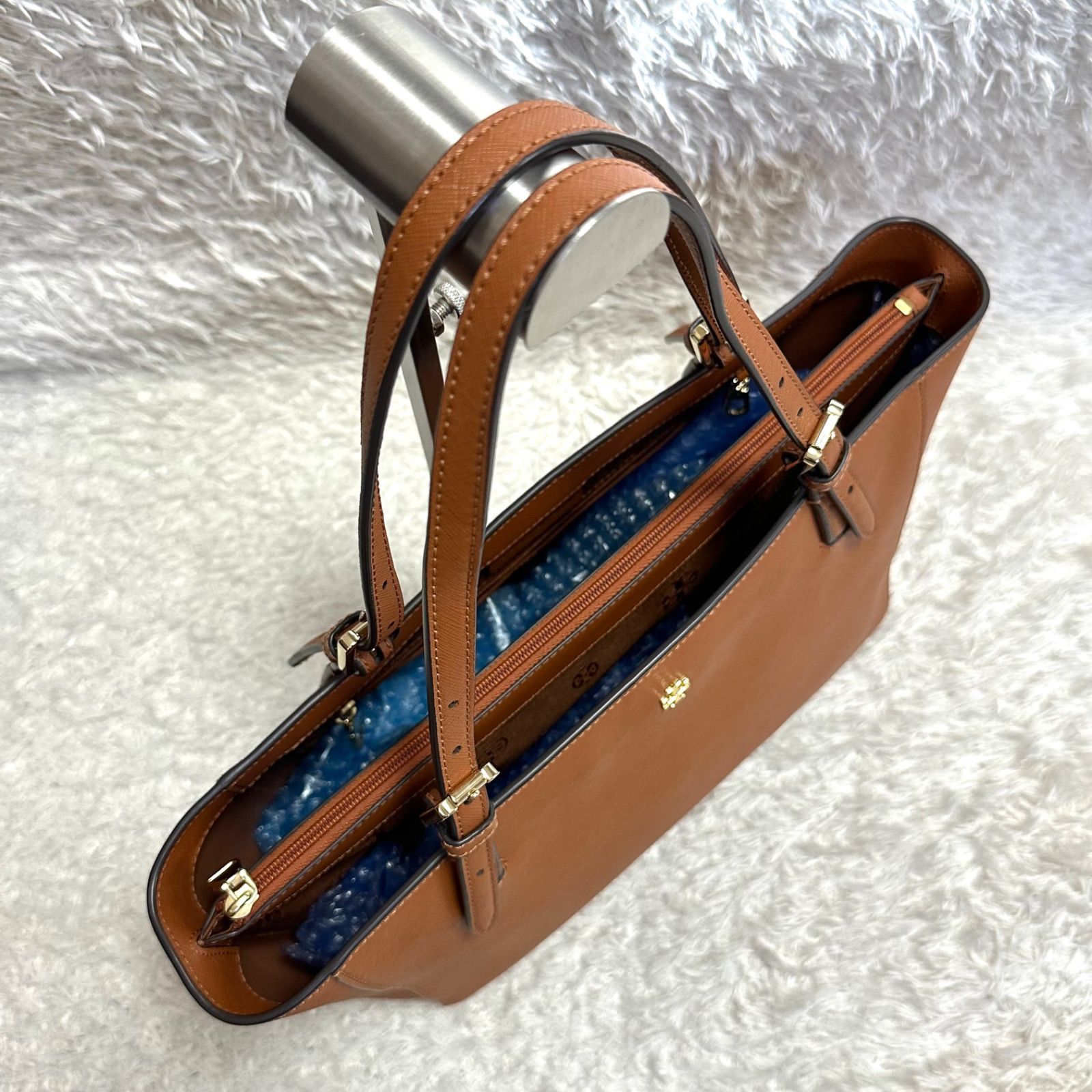 極美品】TORY BURCH トリーバーチ トートバッグ エマーソン レザー A4