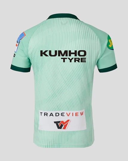 カストレ ラグビー レスター タイガース 2025 2026 アウェイ シャツ ジャージ 緑 グリーン モデル 日本未発売