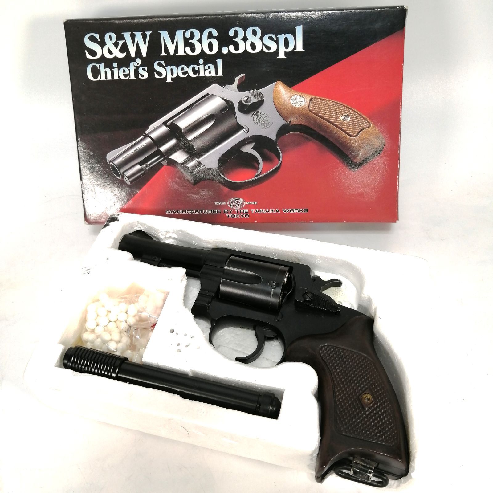 タナカ S&W M36.38sp1 エアーソフトガン トイガン モデルガン 現状品