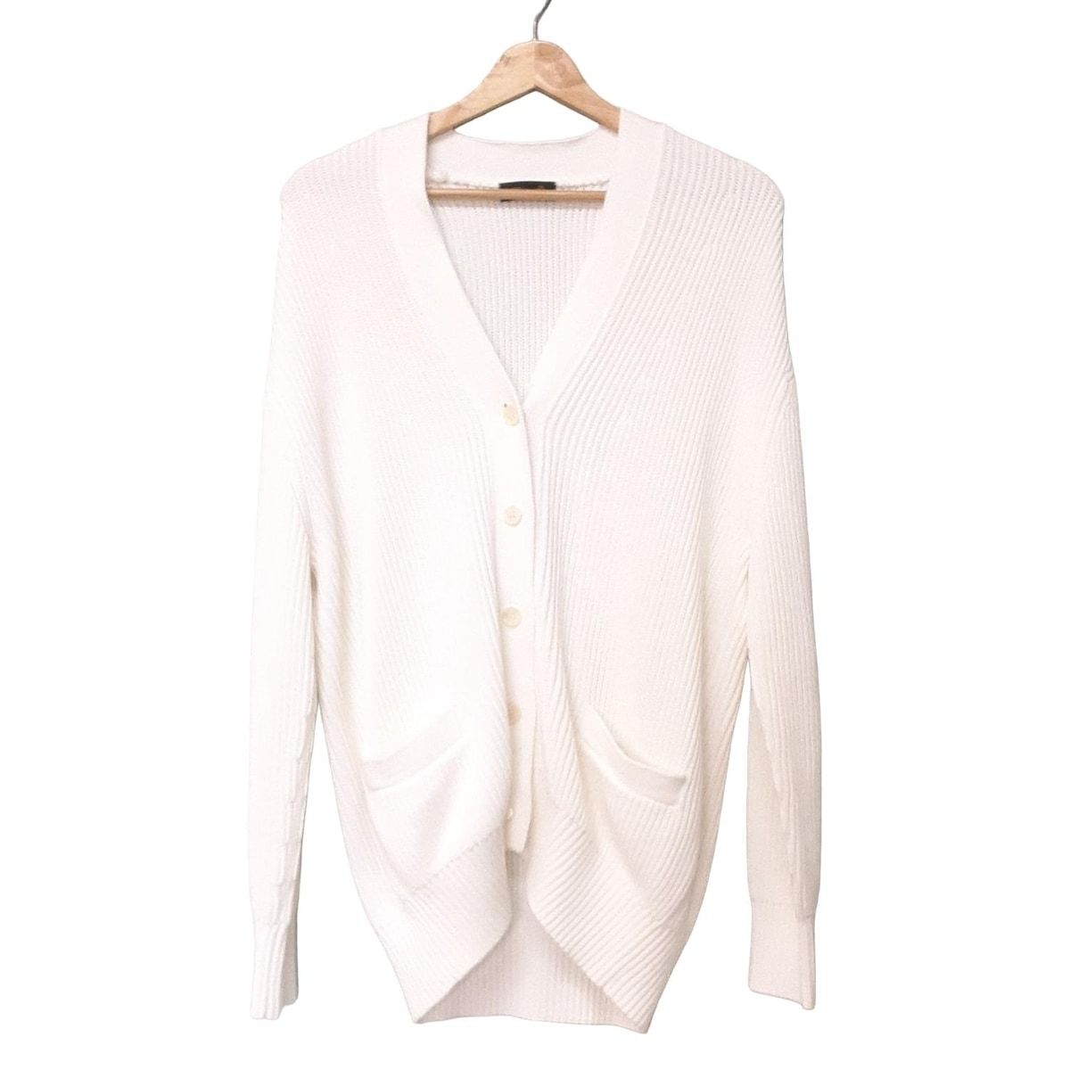 Drawer ドゥロワー カーディガン レディース - 白 長袖