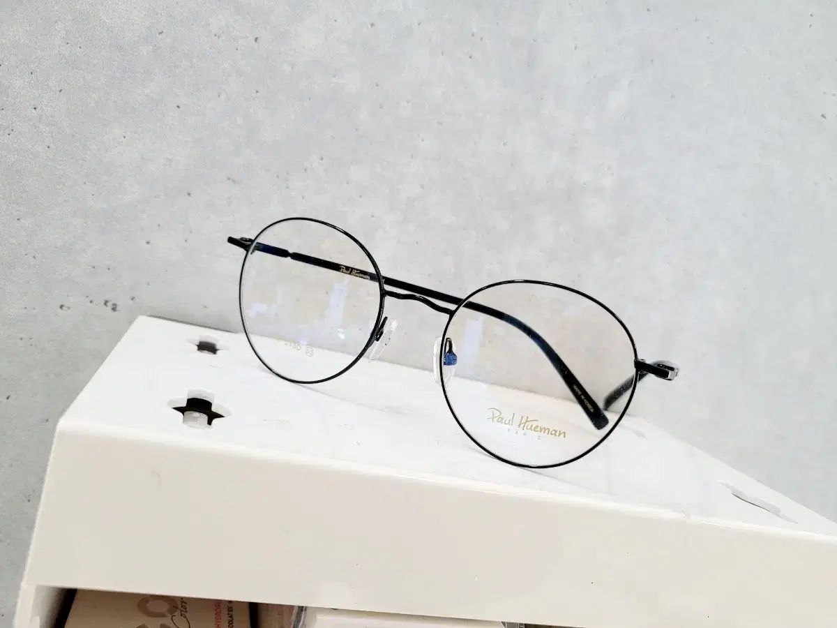 ポール HUMAN MADE ヒューマンメイド メガネ PHF 513 D ブラック 円型