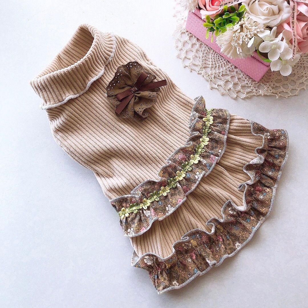 Nokko様専用犬服ハンドメイドワンピース