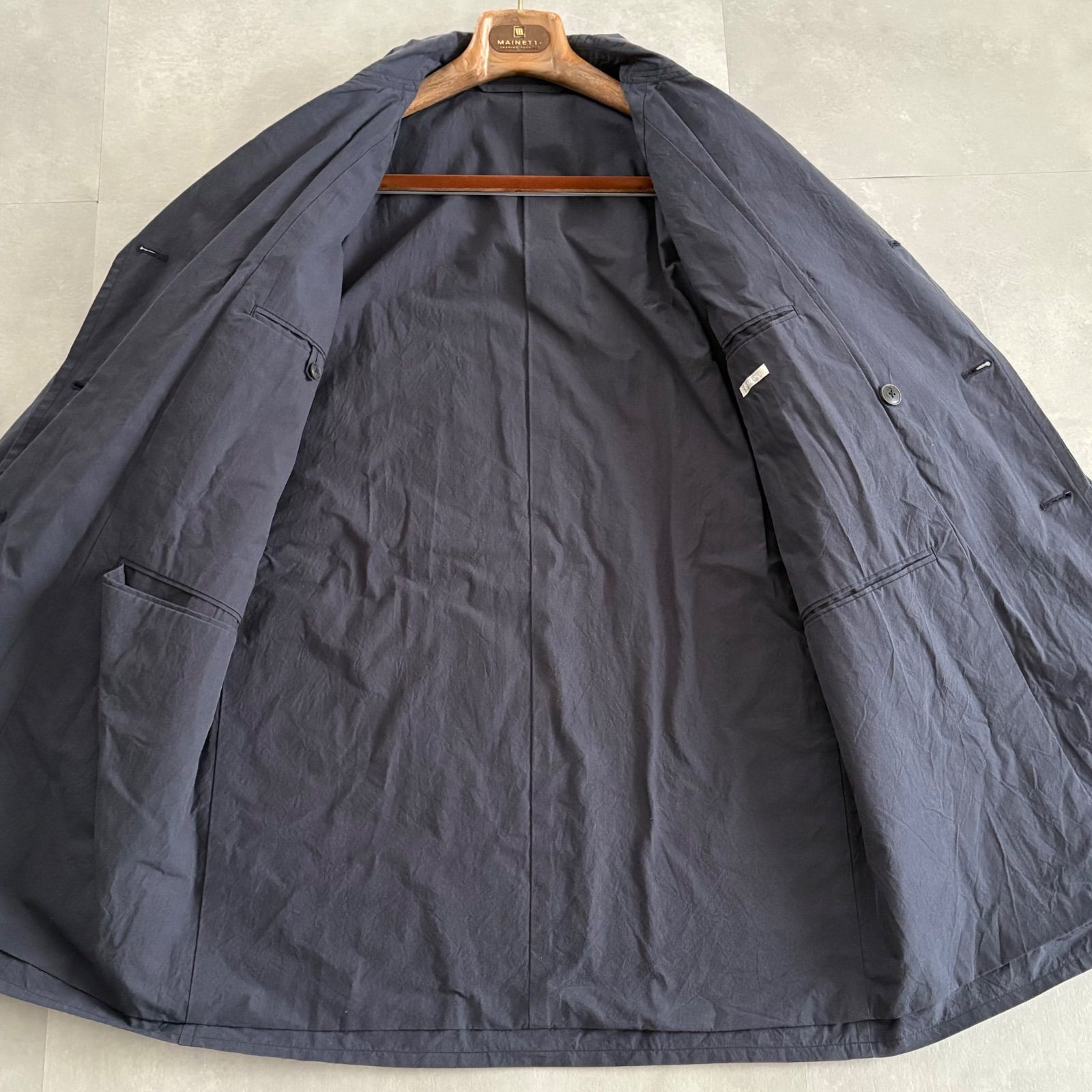 COMOLI 注文 コモリ タイプライターマッキノウコート マッキーノ