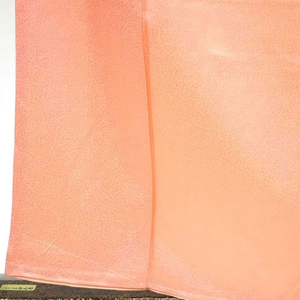 色無地 身丈160 cm 裄65 前幅24 後幅30 袖丈48 袖幅33 レディース 袷 無地 裄Mサイズ 秋冬春用 正絹 シルク ピンク リメイク リユース リサイクル 呉服のきくや