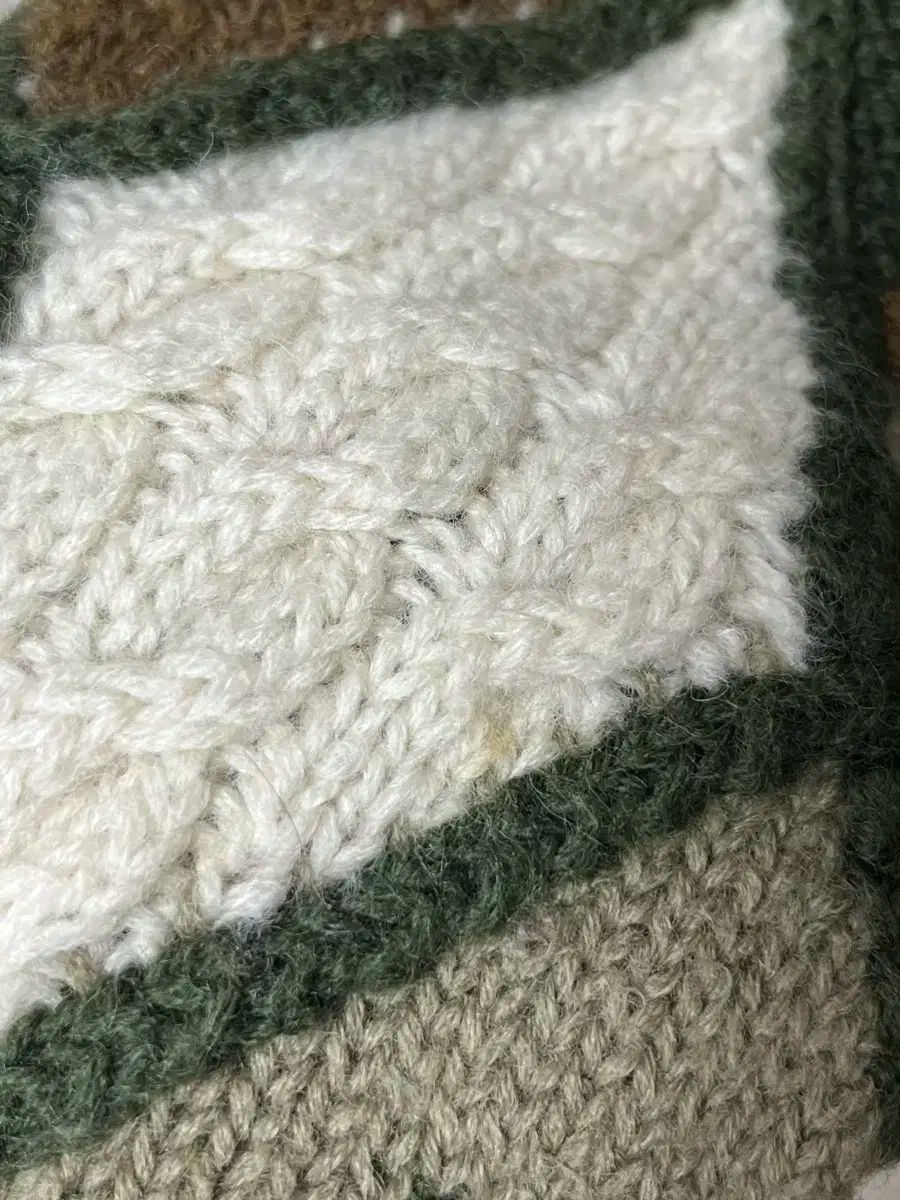 ウール ISSEY MIYAKE イッセイミヤケ ポンポン ケーブル ニット st JPY 日本 ヴィンテージ