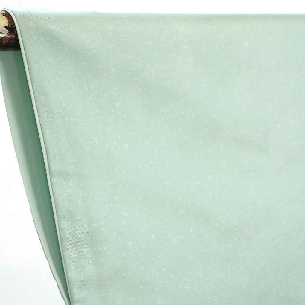  訪問着 身丈155 cm 裄65 前幅25 後幅30 袖丈49 袖幅34 レディース 袷 遠山 裄Mサイズ 秋冬春用 正絹 シルク グリーン 大島紬 リメイク リユース リサイクル 呉服のきくや 訪問着 付け下げ 着物