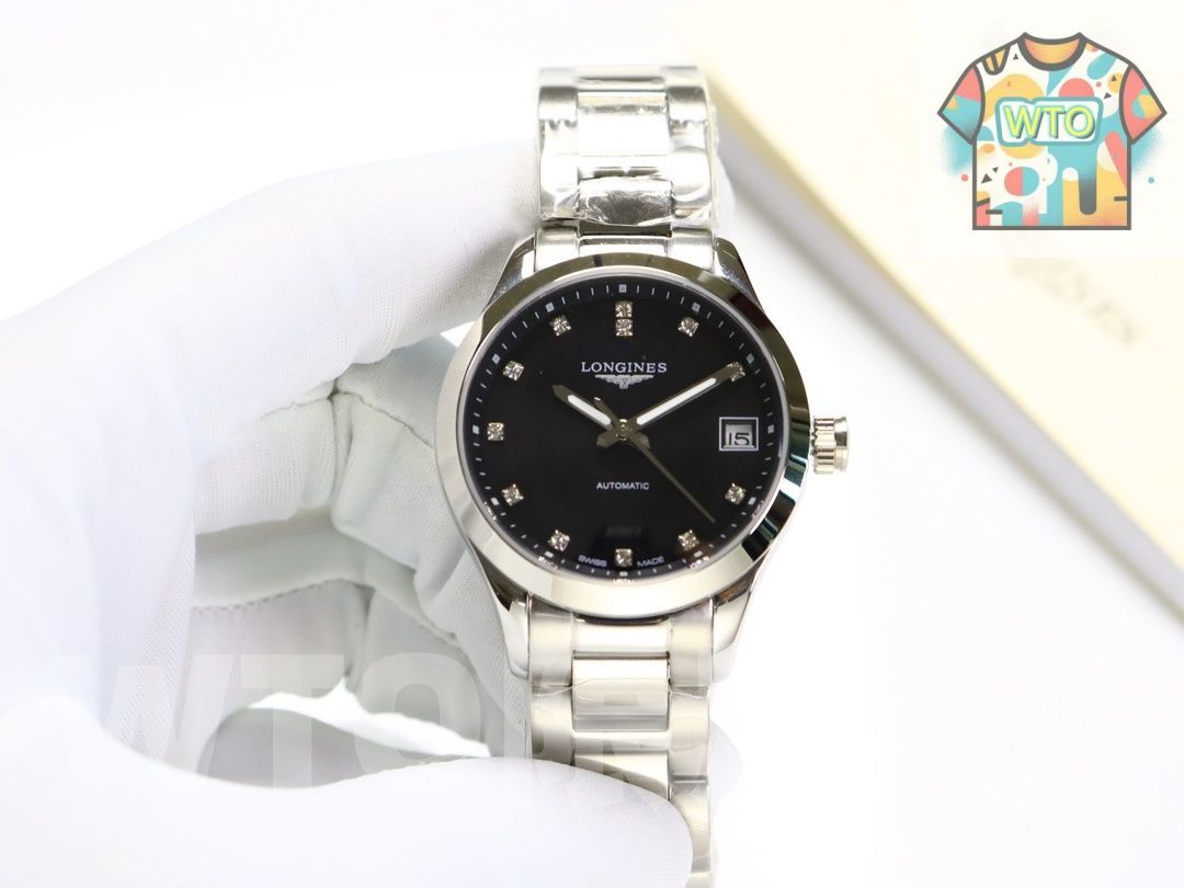 WTO通販 LONGINES ロンジン コンプティションシリーズ サファイア凸面ガラス風防を採用-WTO輸入-PAW37