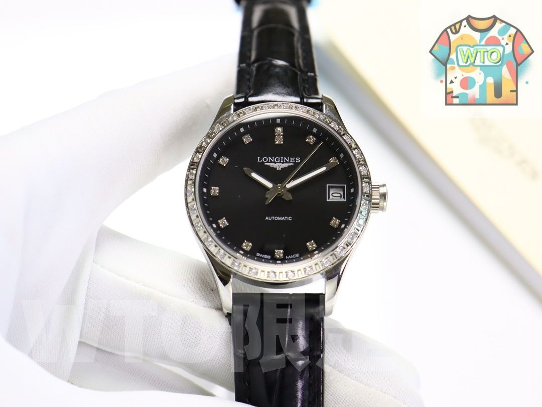 WTO通販 LONGINES ロンジン コンプティションシリーズ サファイア凸面ガラス風防を採用-WTO輸入-NOL08