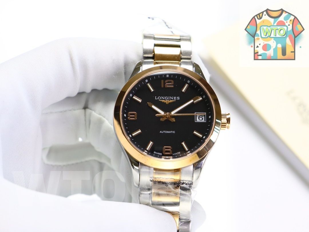 WTO通販 LONGINES ロンジン コンプティションシリーズ サファイア凸面ガラス風防を採用-WTO輸入-BHZ09