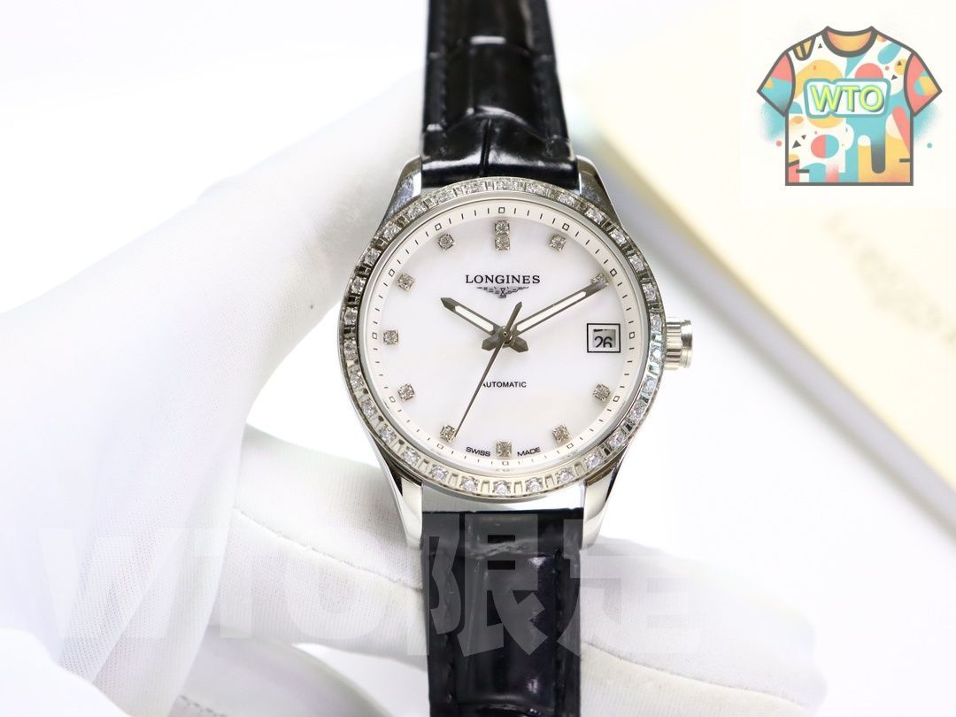 WTO通販 LONGINES ロンジン コンプティションシリーズ サファイア凸面ガラス風防を採用-WTO輸入-ALB88