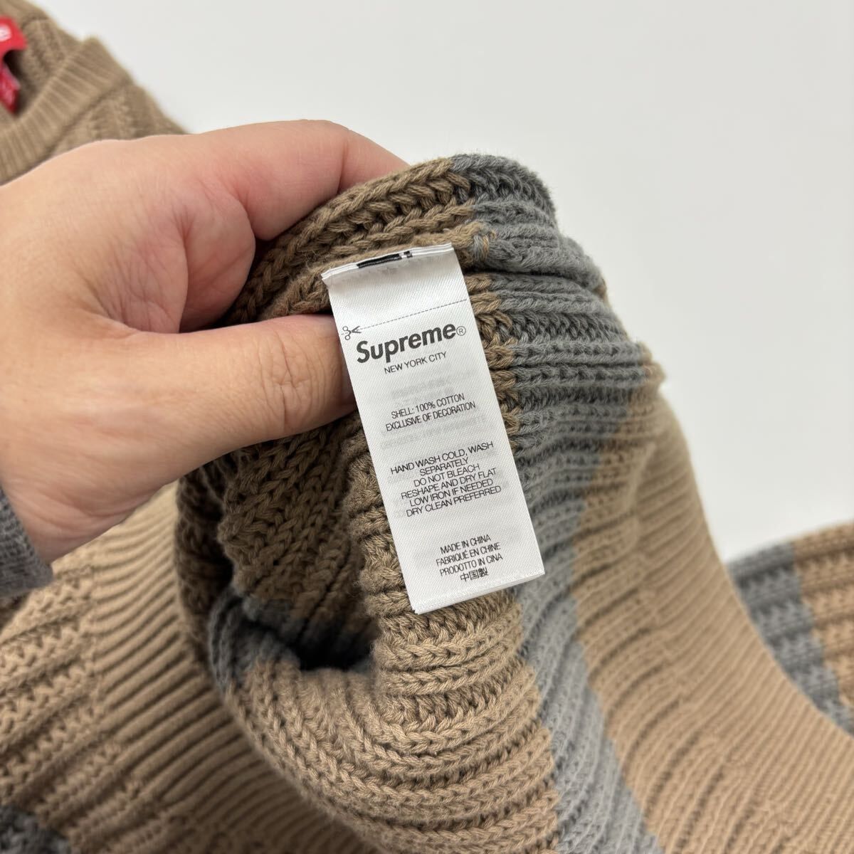 25ss 2025 SUPREME シュプリーム Loose Gauge Stripe Small Box