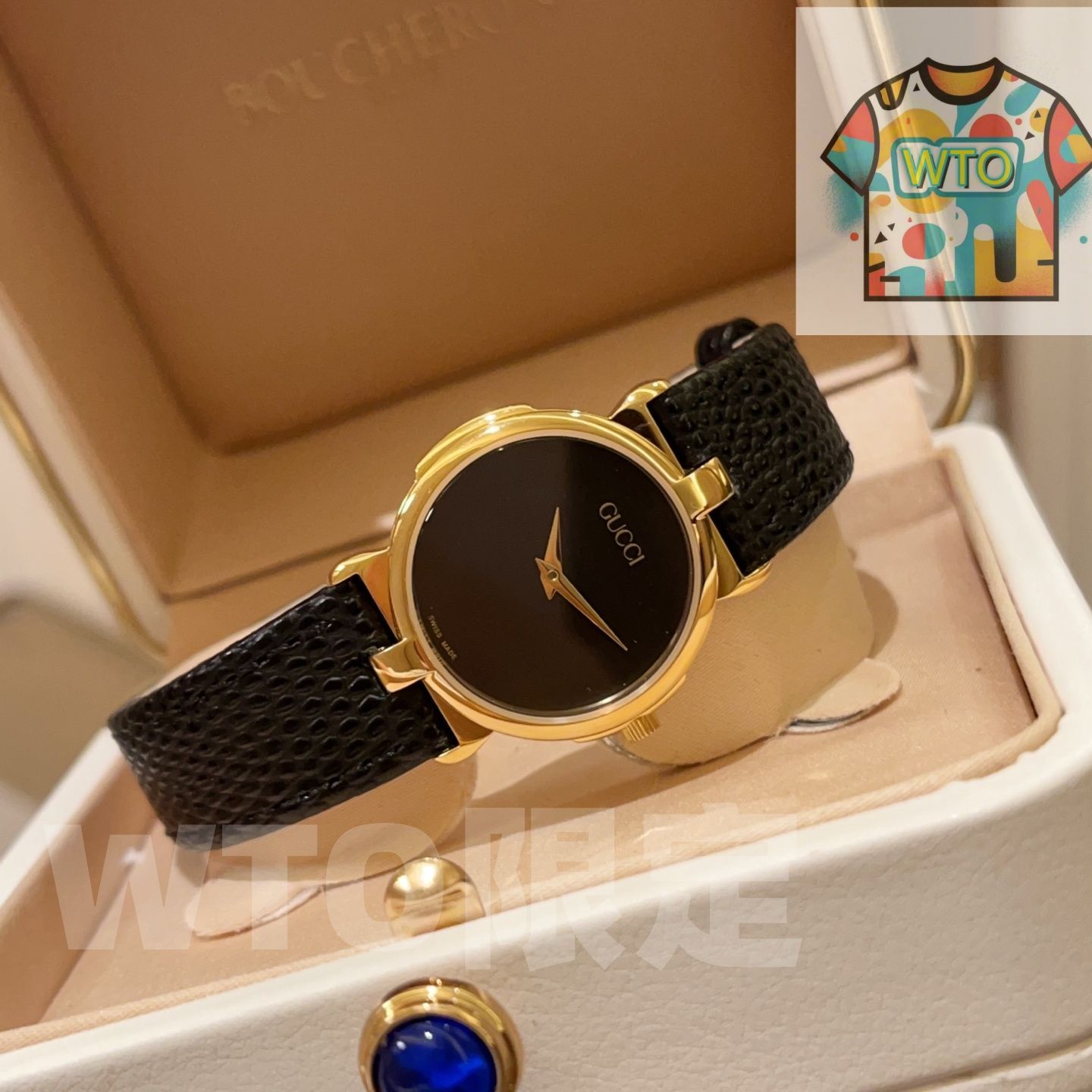  WTO通販 GUCCI グッチ ローマ白い小さな花 モデル クラシック リングとローマ数字目盛りを備える-WTO輸入-ZRN 11 腕時計(デジタル) 時計