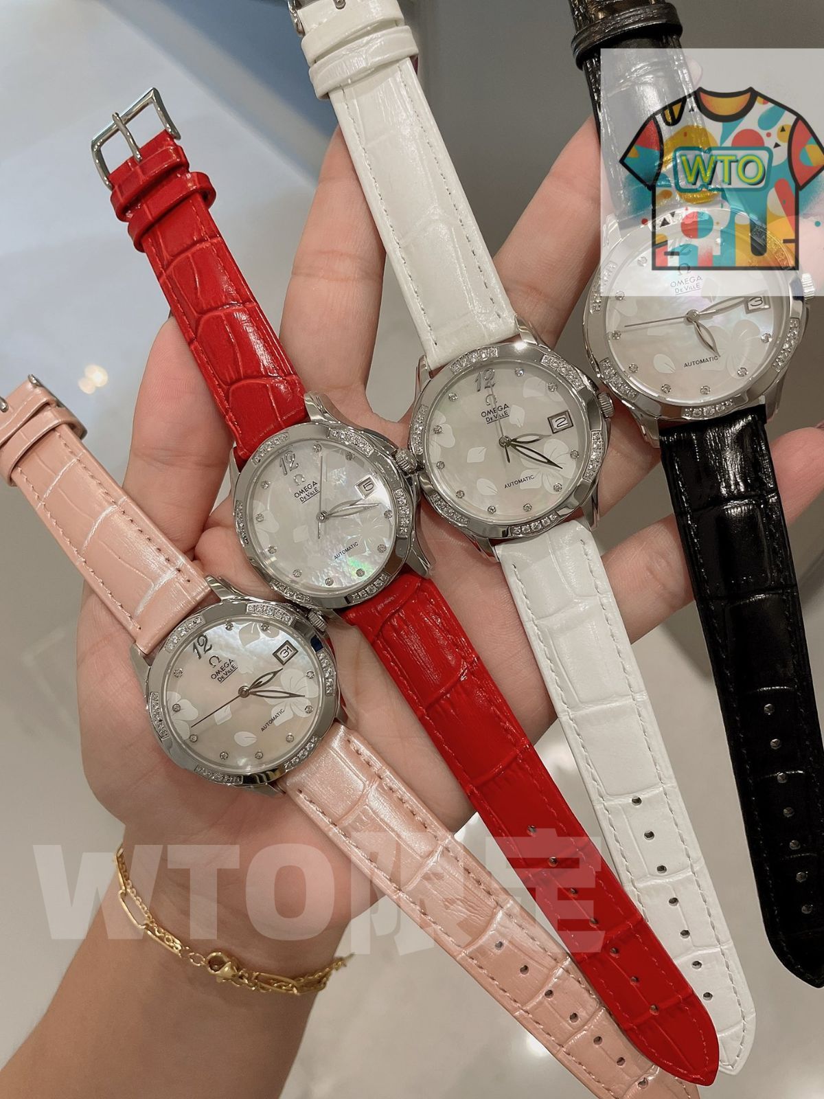  WTO通販 Omega オメガ 人体工学設計の弧状セラミック スチール混合ブレスレットを採用 WTO輸入 PXK 05 腕時計(デジタル) 時計