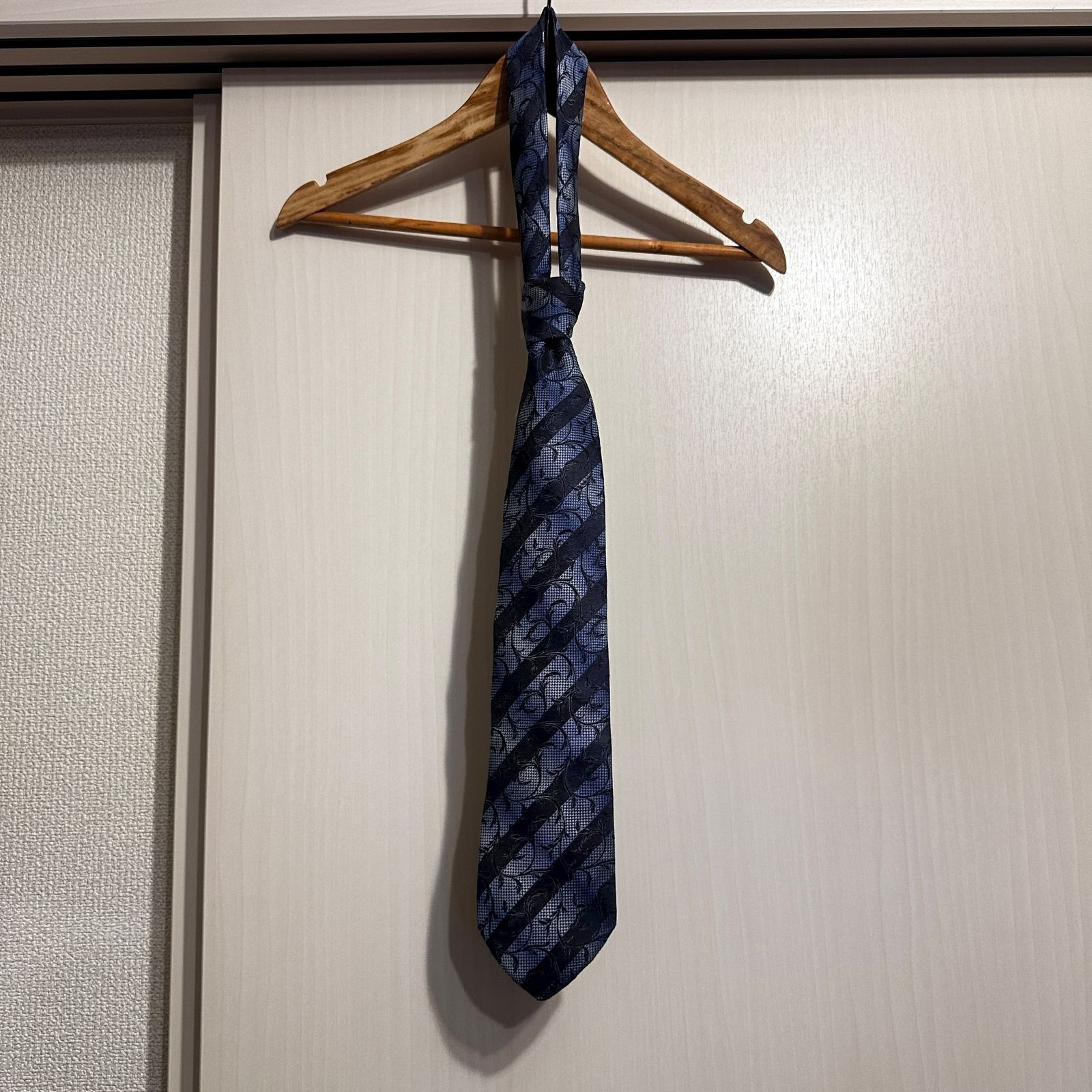 CERRUTI 1881 チェルッティ1881 ネクタイ ブルー×グレー we0212