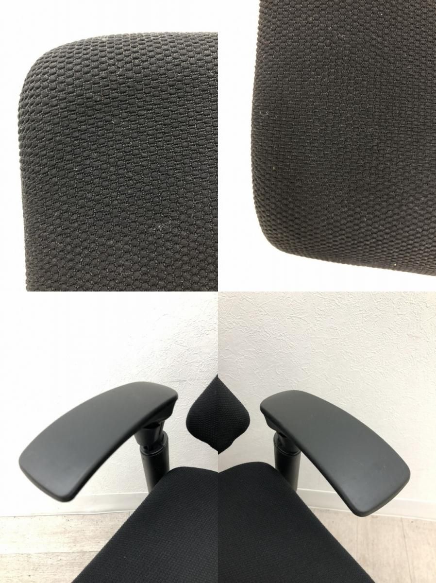 可動肘付エフチェア