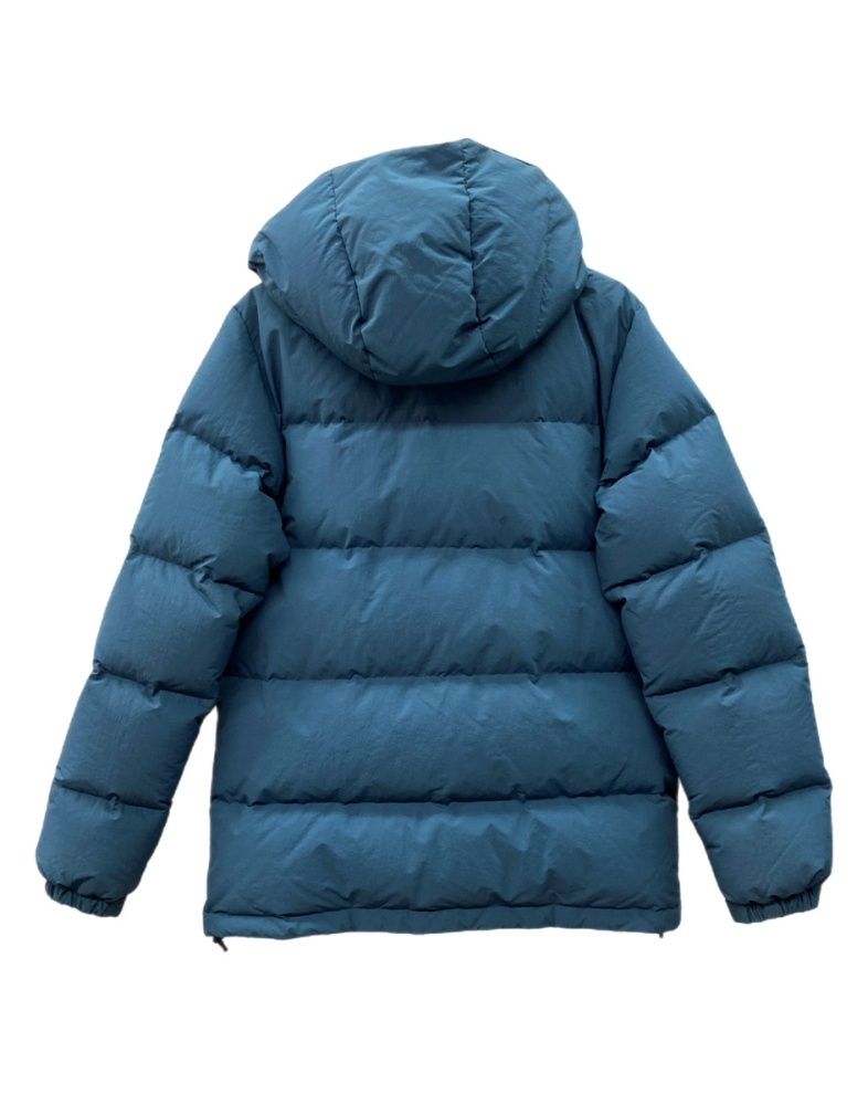 ザノースフェイス THE NORTH FACE CAMP SIERRA SHORT キャンプ シェラ ショート ダブルジップ フード アウトドア アウター 青 ND91847 ジャケット ロゴ ブルー Lサイズ 104MT-2190