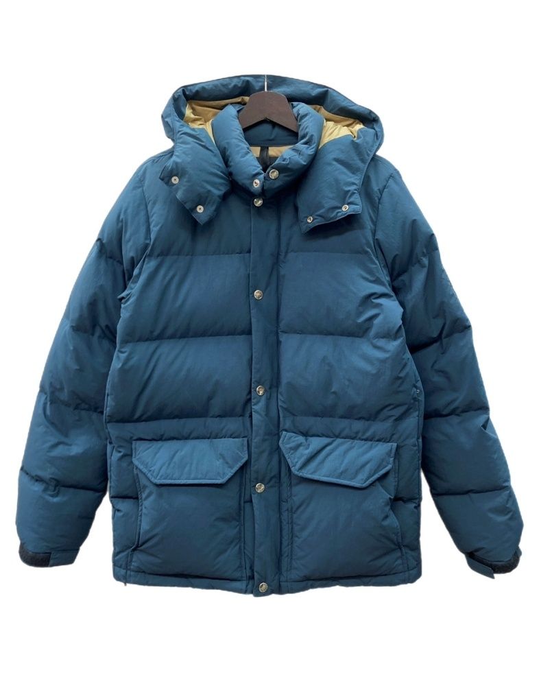 ザノースフェイス THE NORTH FACE CAMP SIERRA SHORT キャンプ シェラ ショート ダブルジップ フード アウトドア アウター 青 ND 91847 ジャケット ロゴ ブルー Lサイズ 104 MT 2190