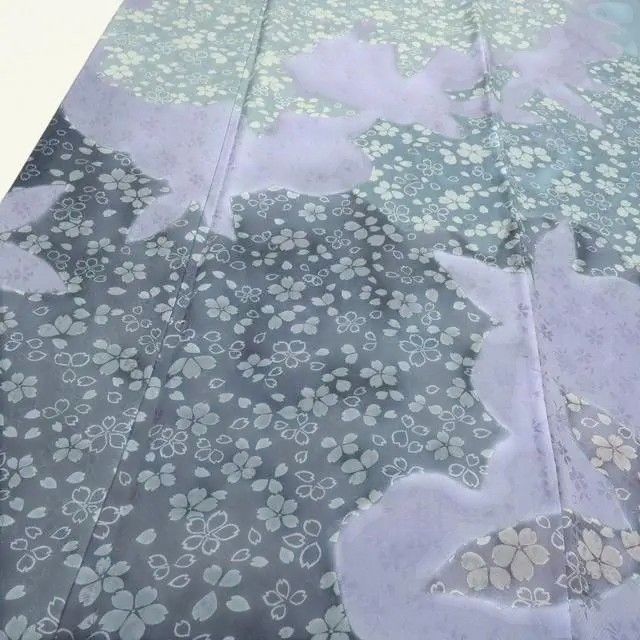 百華❀Y3876◇美品 正絹 手縫い仕立て 桜 訪問着 着物 - メルカリ