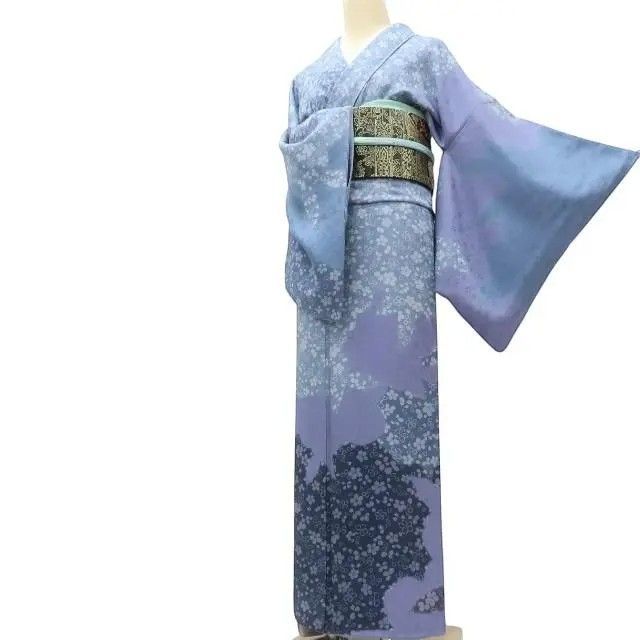 百華❀Y3876◇美品 正絹 手縫い仕立て 桜 訪問着 着物 - メルカリ
