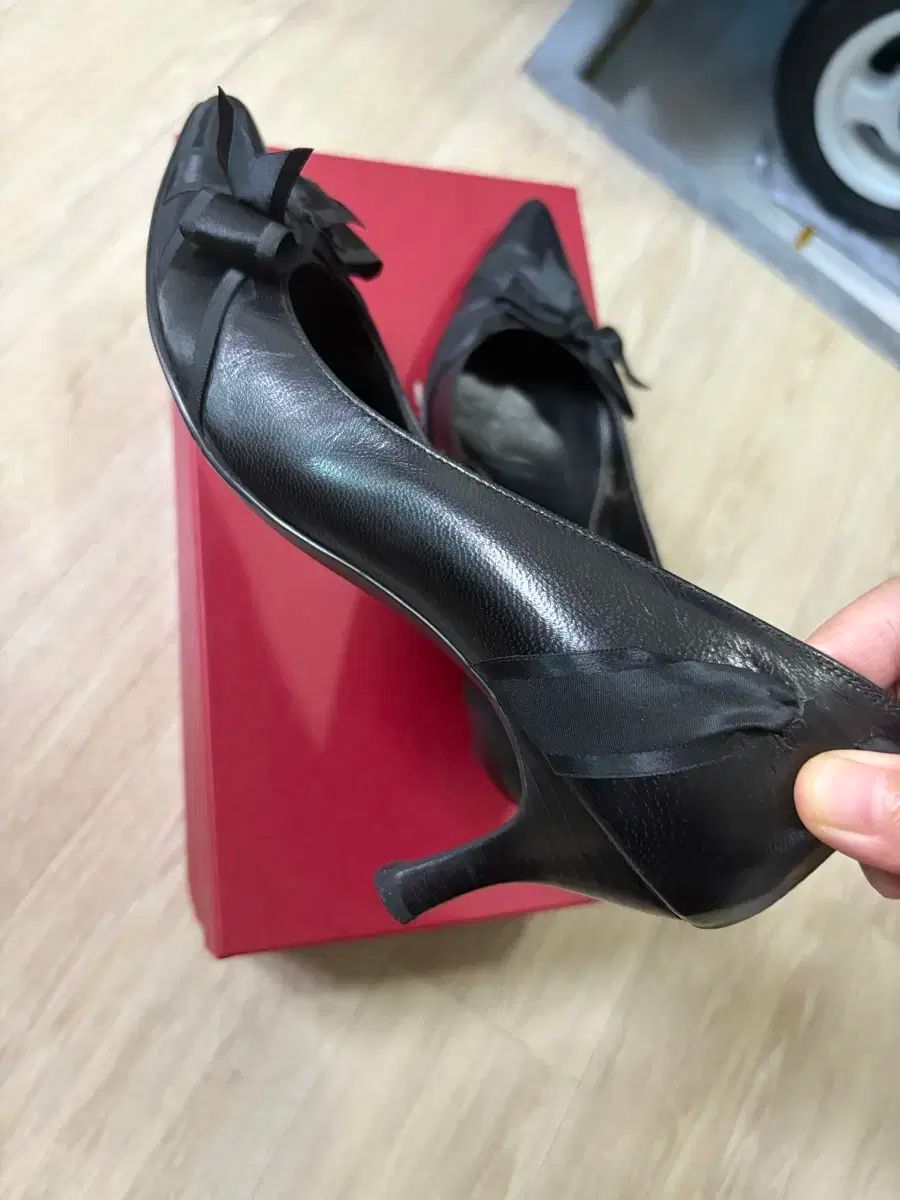 ミシェル by タンディ ブラック リボン靴