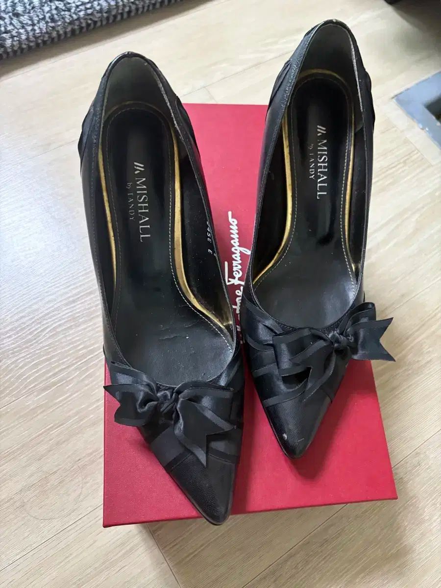 ミシェル by タンディ ブラック リボン靴