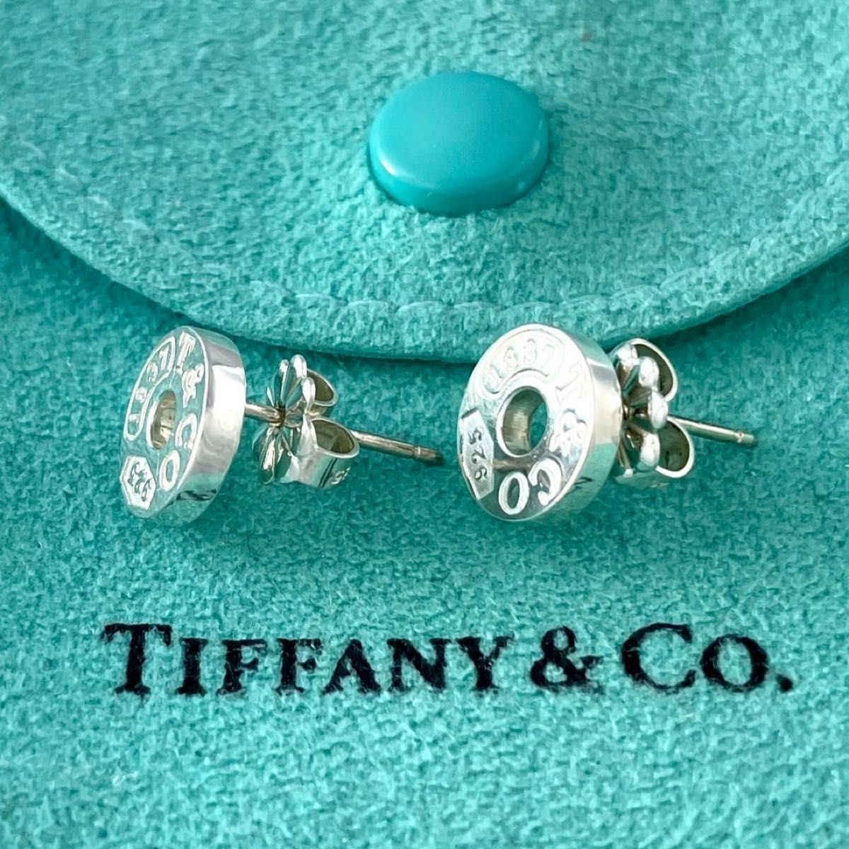 ティファニー サークル 1837 スタッド ピアス シルバー 925 VS1f