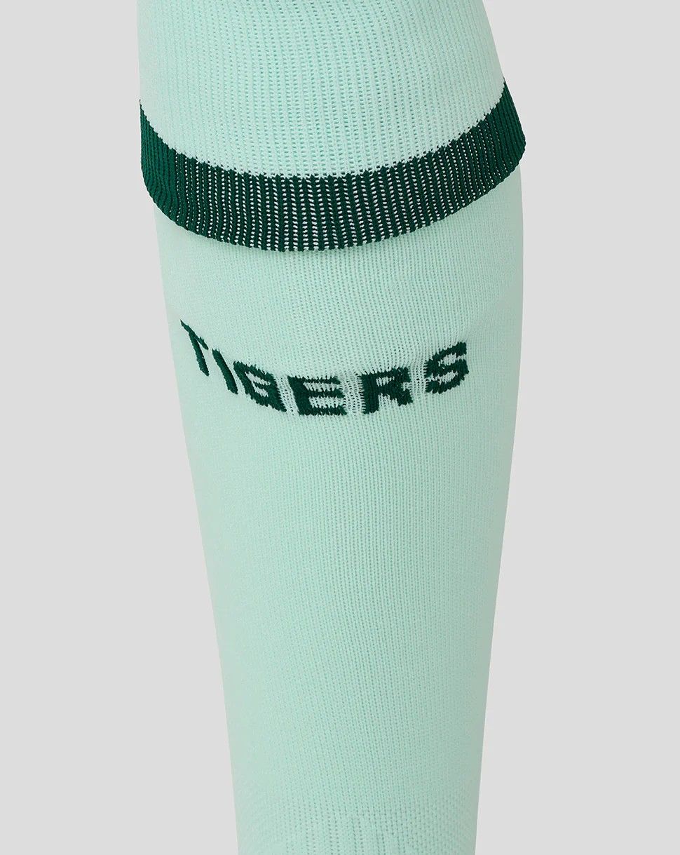 カストレ ラグビー レスター タイガース 2025 2026 プロ アウェイ ソックス 靴下 緑 グリーン モデル 日本未発売