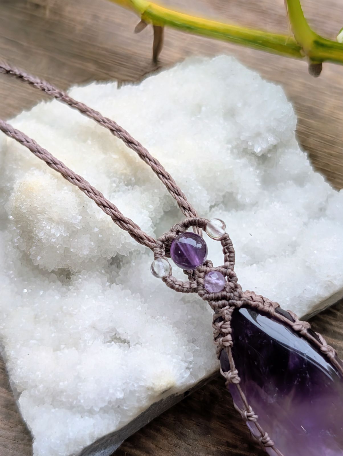 天然石ネックレス