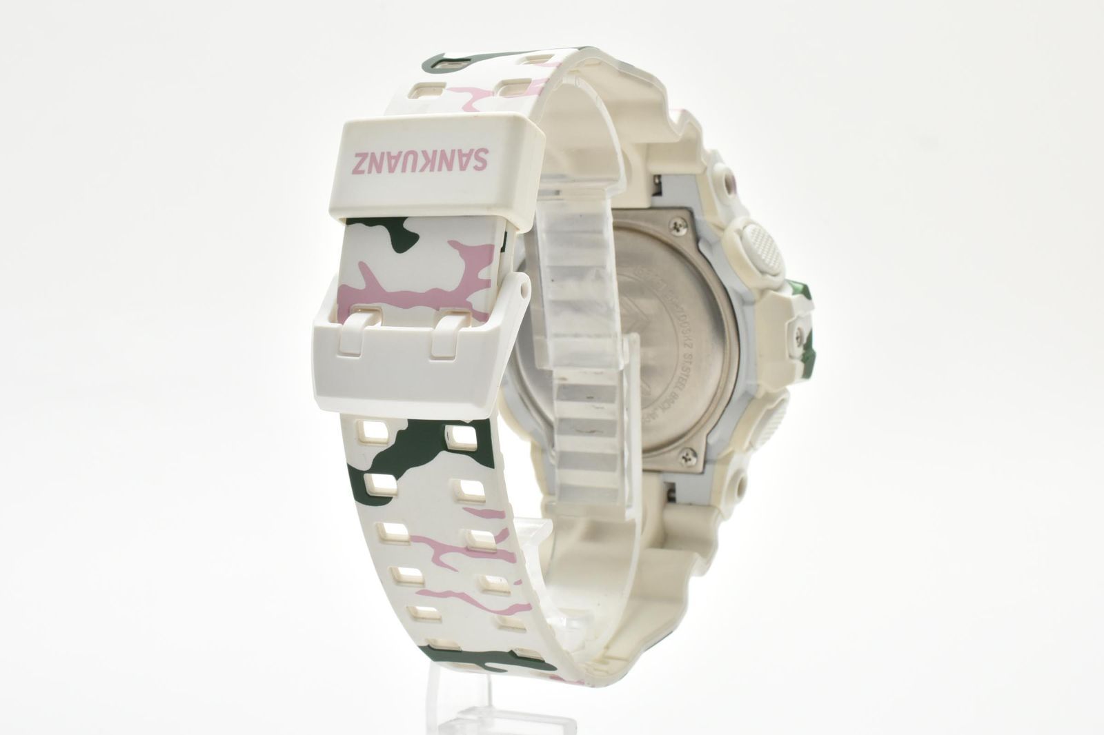 【希少】G-SHOCK × SANKUANZ コラボ カモフラ 腕時計 デジタル 希少美品】G-SHOCK × SANKUANZ コラボ カモフラ 腕時計 デジタル