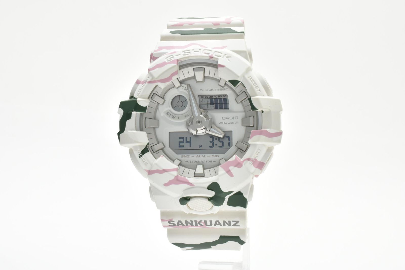 【希少】G-SHOCK × SANKUANZ コラボ カモフラ 腕時計 デジタル 希少】G-SHOCK × SANKUANZ コラボ カモフラ 腕時計 デジタル