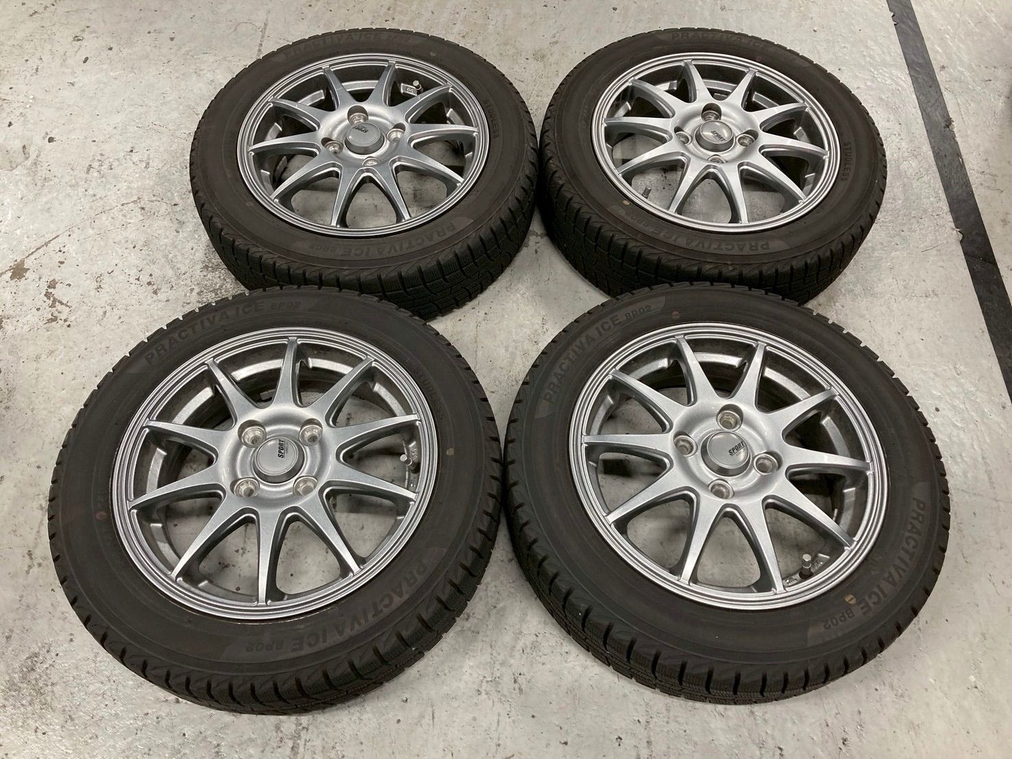 ホンダNワゴン スタッドレス4本セット