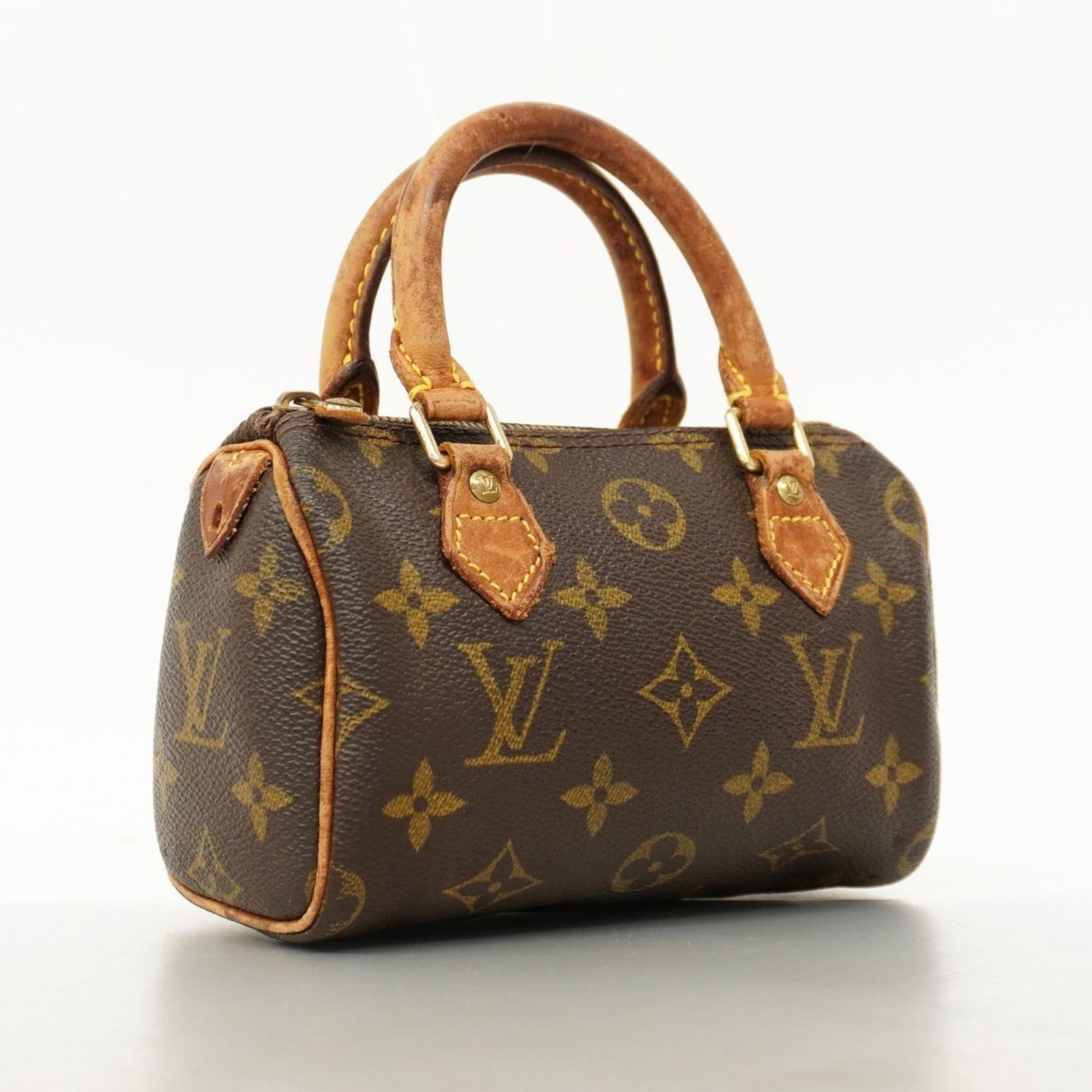 ルイ ヴィトン Louis Vuitton ルイ ヴィトン ハンドバッグ モノグラム ミニスピーディ M41534 ブラウンレディース