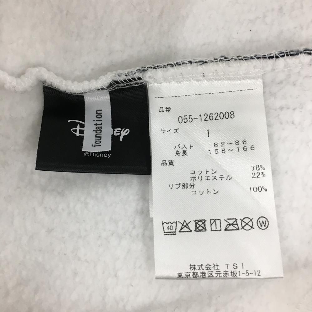 超美品】パーリーゲイツ×DISNEY トレーナー 白 ミッキー 裏起毛