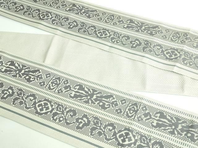 半幅帯 草花間道