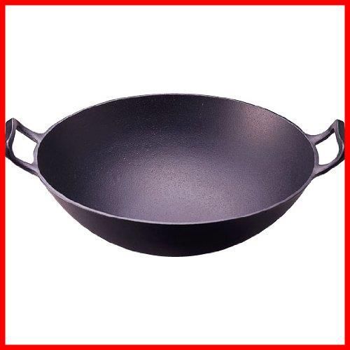 商品 直火用 内径27.5cm 黒焼付 南部鉄器 深型 小 中華鍋 21053 Iwachu 岩鋳 WWW_OPDRERGINERDOGAN_COM