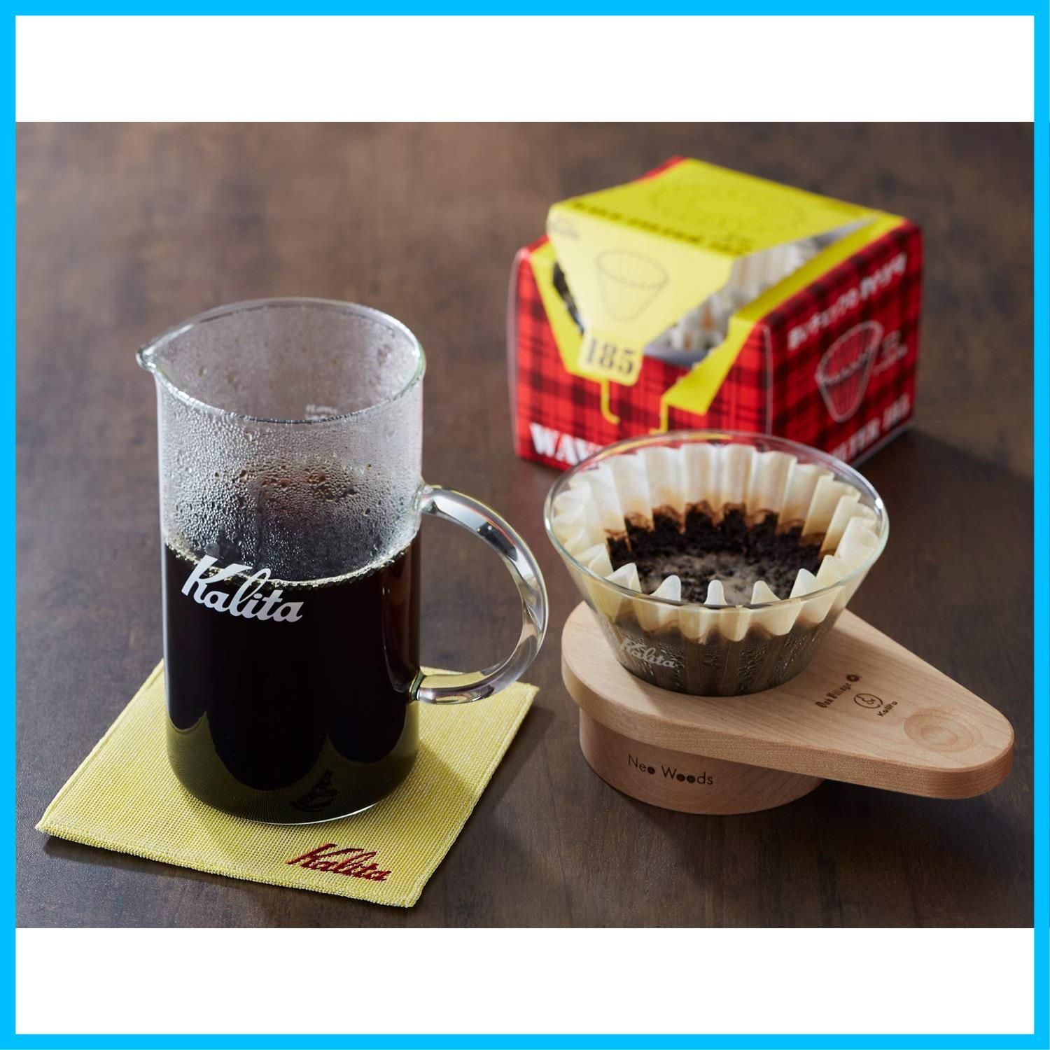 カリタ コーヒードリッパー しずく型 Kalita 2 4人用 WDG-185 44308