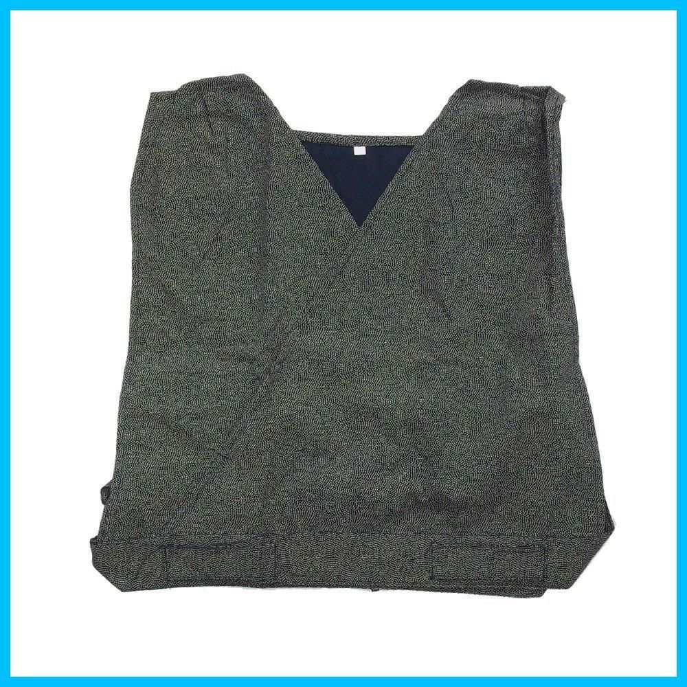 在庫 茶道 お稽古着 ベストタイプ茶の湯の友 選べる4色 紺M