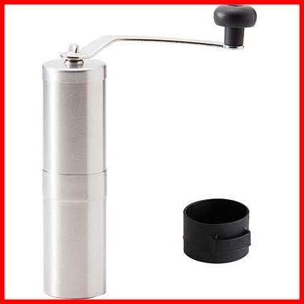 軽量 キャンプ用品 コーヒーミル コーヒーミル コーヒーミル アウトドア ステンレス 携帯 手動 グラインダー コンパクト 小型 ミニ 2 grinder mill お手入れ簡単 coffee Porlex ハンドルホルダーセ