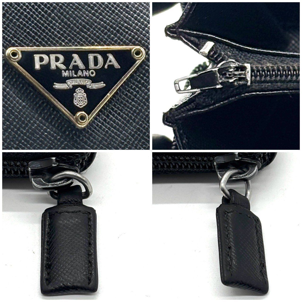 洗練を極めた王道美】 PRADA プラダ 長財布 サフィアーノレザー 
