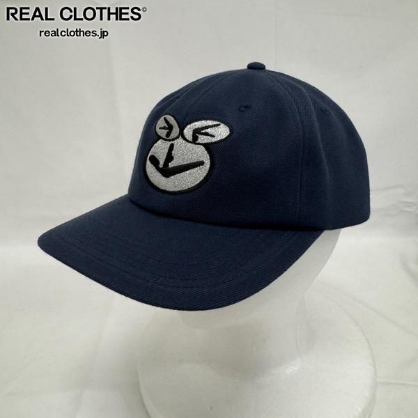 Supreme×Aphex シュプリーム×アフェックス 25SS Twin 6-Panel Cap ツイン 6パネル キャップ 帽子 ネイビー