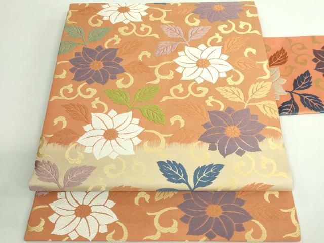 平和屋着物□極上 俵屋 人間国宝 喜多川平朗 有職織物 九寸名古屋