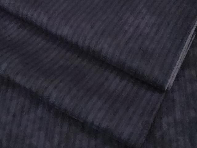 平和屋着物■極上　紋屋井関　御寮織　お召　鳳凰草花地紋　深紫色　逸品　DZAB0877kh5 平和屋着物□極上 紋屋井関 御寮織 お召 鳳凰草花地紋 深紫色 逸品