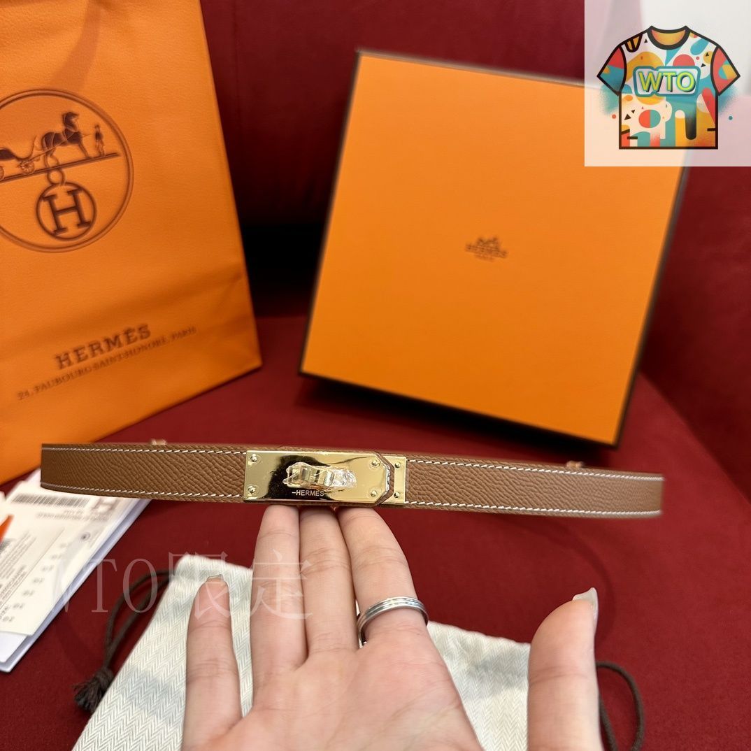 WTO通販 Herm s レディース エプソムレザーベルト-WTO輸入-DBV25